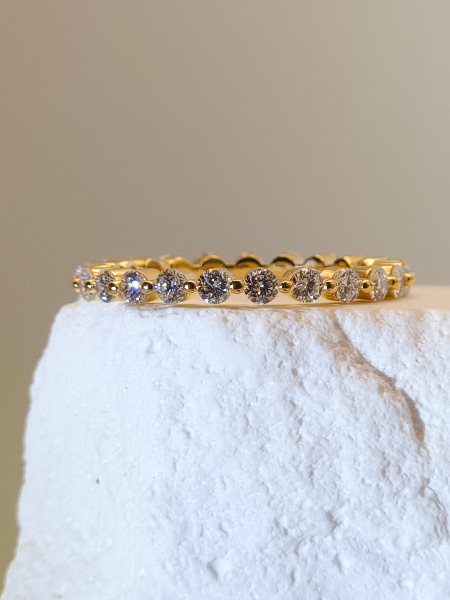 Round Diamond Eternity Ring