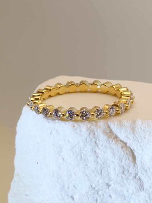 Round Diamond Eternity Ring