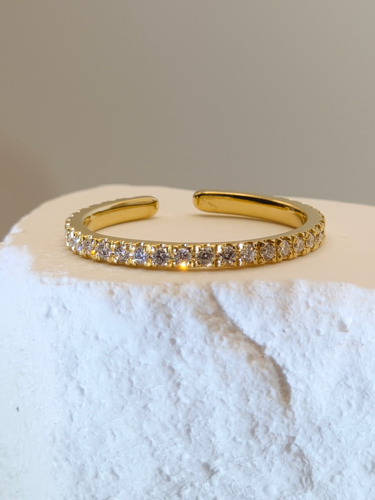 Open Petite  Eternity Ring